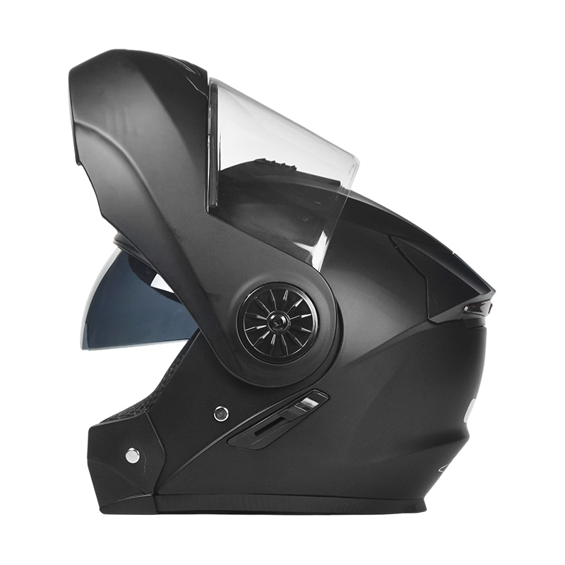106 Casco da moto ribaltabile a doppia visiera Casco da motocross