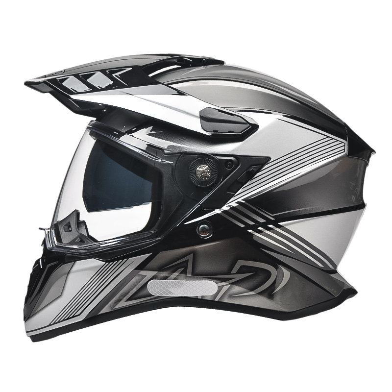 Casco da moto integrale standard YH701 DOT Casco da motocross