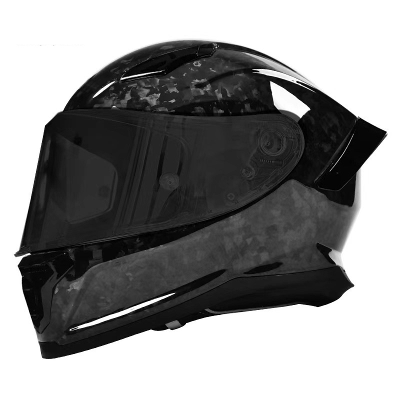 Casco da moto in fibra di carbonio MT30 Casco Moto DOT Casco integrale