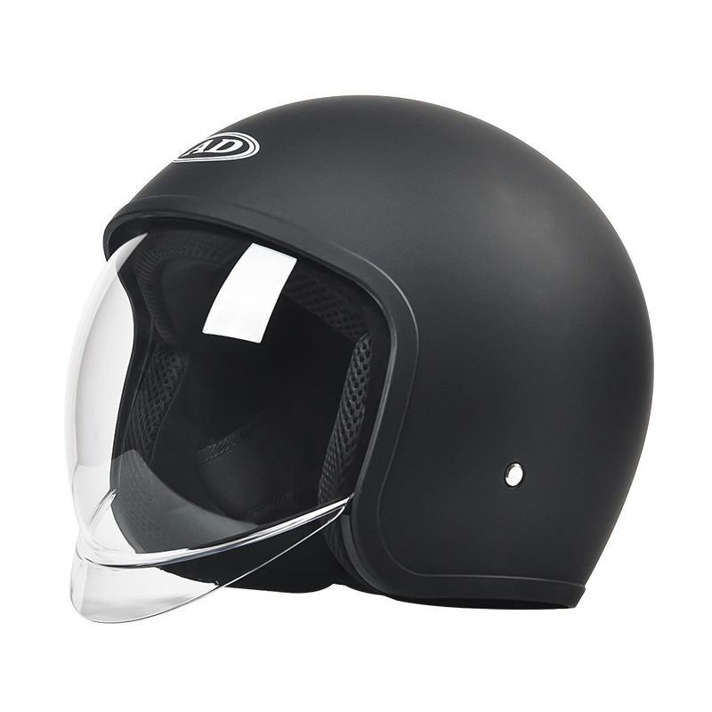 Casco da moto retrò aperto FG05, doppie visiere, casco da motocross