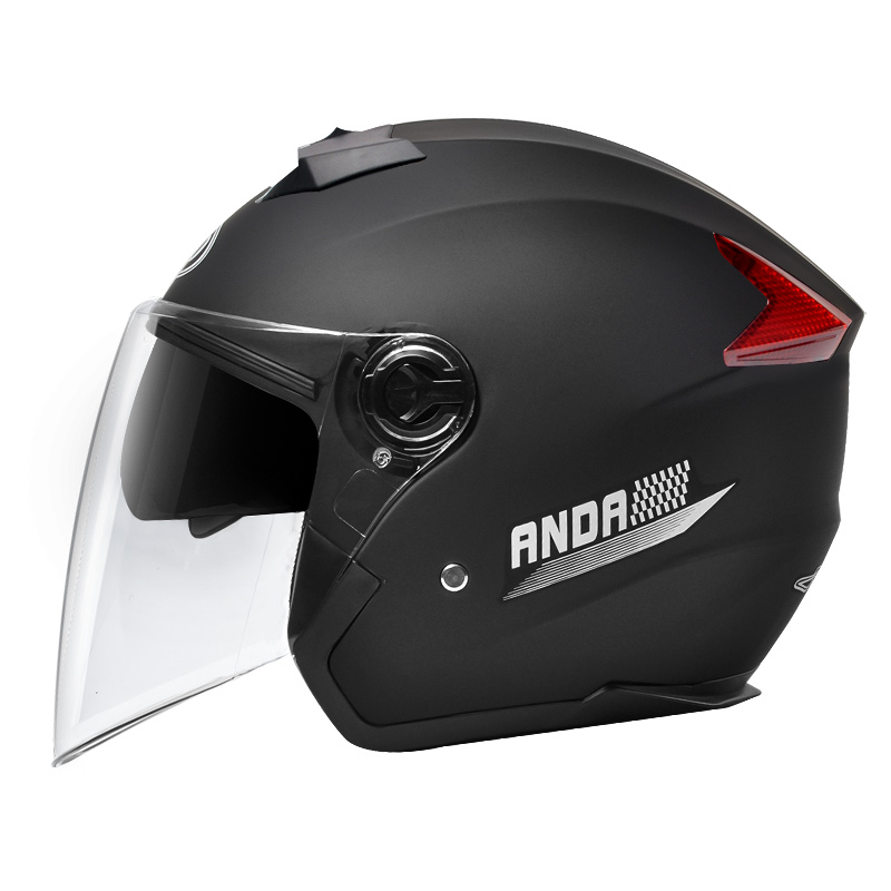 719 Casco da moto a doppia visiera con superficie aperta Casco da motocross