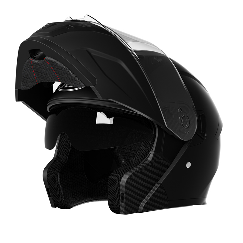 Casco da moto K9 Safety DOT Standard Flip Up Casco da motocross a doppia visiera