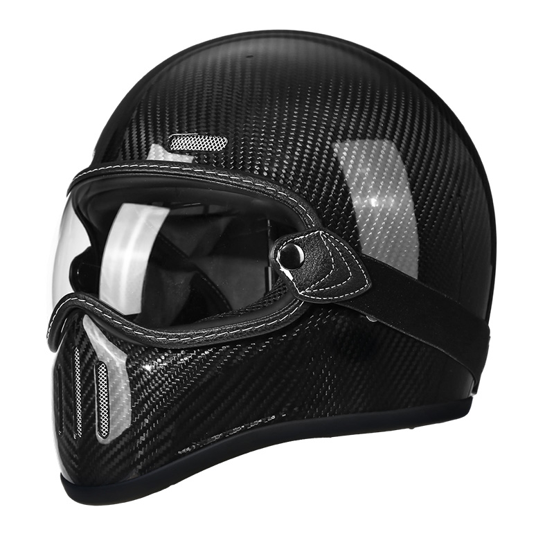 Casco da moto integrale in fibra di carbonio MT801 Casco da motocross